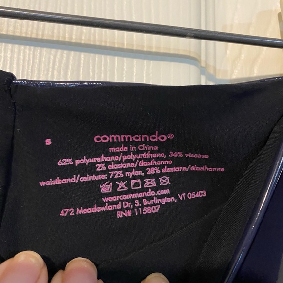 Commando Glossy Midnight Leggings S - Picture 3 of 6